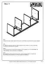 Предварительный просмотр 13 страницы Walker Edison W58ALT2D Assembly Instructions Manual