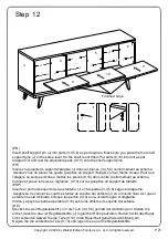 Предварительный просмотр 21 страницы Walker Edison W58ALT2D Assembly Instructions Manual