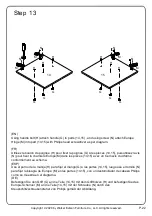 Предварительный просмотр 22 страницы Walker Edison W58ALT2D Assembly Instructions Manual