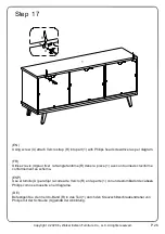 Предварительный просмотр 26 страницы Walker Edison W58ALT2D Assembly Instructions Manual