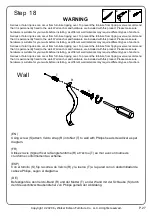 Предварительный просмотр 27 страницы Walker Edison W58ALT2D Assembly Instructions Manual