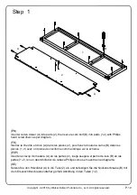 Предварительный просмотр 10 страницы Walker Edison W58BDSD Assembly Instructions Manual