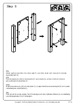 Предварительный просмотр 14 страницы Walker Edison W58BDSD Assembly Instructions Manual