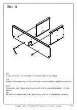 Предварительный просмотр 17 страницы Walker Edison W58BDSD Assembly Instructions Manual