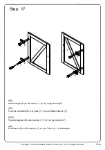 Предварительный просмотр 26 страницы Walker Edison W58BDSD Assembly Instructions Manual