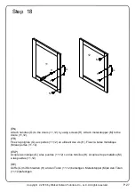 Предварительный просмотр 27 страницы Walker Edison W58BDSD Assembly Instructions Manual