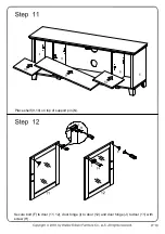 Предварительный просмотр 10 страницы Walker Edison W58C02D Assembly Instruction Manual