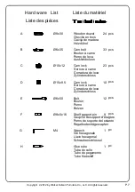 Preview for 7 page of Walker Edison W58CCR Assembly Instructions Manual