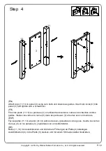 Preview for 12 page of Walker Edison W58CCR Assembly Instructions Manual