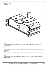 Preview for 22 page of Walker Edison W58CCR Assembly Instructions Manual