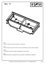 Preview for 24 page of Walker Edison W58CCR Assembly Instructions Manual