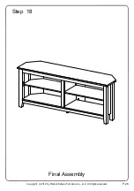 Preview for 26 page of Walker Edison W58CCR Assembly Instructions Manual