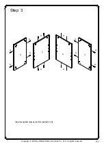 Предварительный просмотр 7 страницы Walker Edison W58CS2D Assembly Instructions Manual