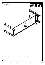 Предварительный просмотр 11 страницы Walker Edison W58CS2D Assembly Instructions Manual