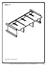 Предварительный просмотр 13 страницы Walker Edison W58CS2D Assembly Instructions Manual