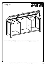 Предварительный просмотр 14 страницы Walker Edison W58CS2D Assembly Instructions Manual