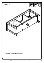 Предварительный просмотр 16 страницы Walker Edison W58CS2D Assembly Instructions Manual