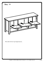 Предварительный просмотр 18 страницы Walker Edison W58CS2D Assembly Instructions Manual