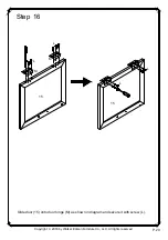 Предварительный просмотр 20 страницы Walker Edison W58CS2D Assembly Instructions Manual