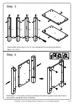 Preview for 7 page of Walker Edison W58CSP-MT Assembly Instructions Manual