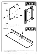 Preview for 8 page of Walker Edison W58CSP-MT Assembly Instructions Manual