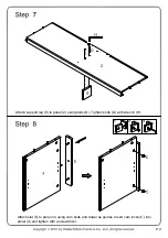 Preview for 9 page of Walker Edison W58CSP-MT Assembly Instructions Manual