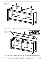 Preview for 12 page of Walker Edison W58CSP-MT Assembly Instructions Manual