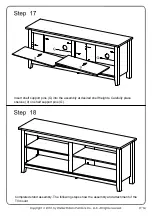 Preview for 14 page of Walker Edison W58CSP-MT Assembly Instructions Manual