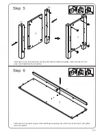 Предварительный просмотр 7 страницы Walker Edison W58CSP Assembly Instructions Manual