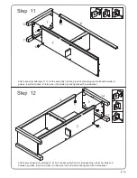 Предварительный просмотр 10 страницы Walker Edison W58CSP Assembly Instructions Manual