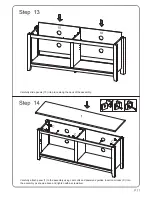 Предварительный просмотр 11 страницы Walker Edison W58CSP Assembly Instructions Manual