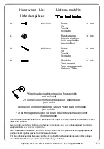 Предварительный просмотр 8 страницы Walker Edison W58CSTBV2D Assembly Instructions Manual