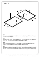 Предварительный просмотр 10 страницы Walker Edison W58CSTBV2D Assembly Instructions Manual