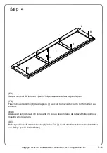 Предварительный просмотр 12 страницы Walker Edison W58CSTBV2D Assembly Instructions Manual