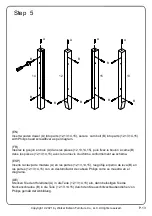 Предварительный просмотр 13 страницы Walker Edison W58CSTBV2D Assembly Instructions Manual