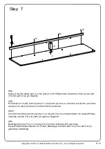 Предварительный просмотр 15 страницы Walker Edison W58CSTBV2D Assembly Instructions Manual