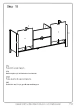 Предварительный просмотр 23 страницы Walker Edison W58CSTBV2D Assembly Instructions Manual