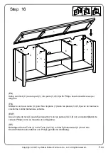 Предварительный просмотр 24 страницы Walker Edison W58CSTBV2D Assembly Instructions Manual