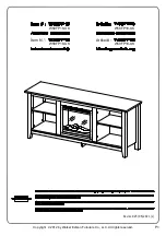 Preview for 1 page of Walker Edison W58FP18 Assembly Instructions Manual