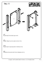 Preview for 14 page of Walker Edison W58FP18 Assembly Instructions Manual