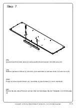 Preview for 15 page of Walker Edison W58FP18 Assembly Instructions Manual