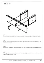 Preview for 19 page of Walker Edison W58FP18 Assembly Instructions Manual