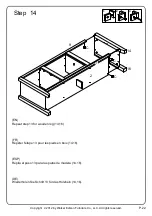 Preview for 22 page of Walker Edison W58FP18 Assembly Instructions Manual