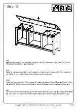 Preview for 24 page of Walker Edison W58FP18 Assembly Instructions Manual