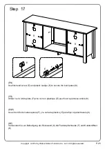 Preview for 25 page of Walker Edison W58FP18 Assembly Instructions Manual