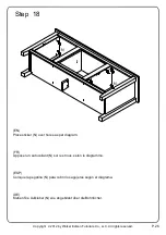 Preview for 26 page of Walker Edison W58FP18 Assembly Instructions Manual