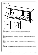 Preview for 27 page of Walker Edison W58FP18 Assembly Instructions Manual