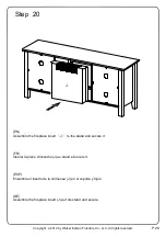 Preview for 28 page of Walker Edison W58FP18 Assembly Instructions Manual