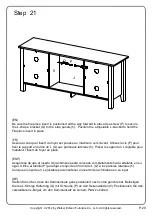 Preview for 29 page of Walker Edison W58FP18 Assembly Instructions Manual