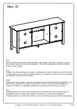 Preview for 30 page of Walker Edison W58FP18 Assembly Instructions Manual